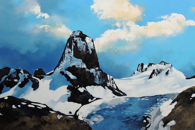 Image of art work “North Face of Burgaboo Spire”