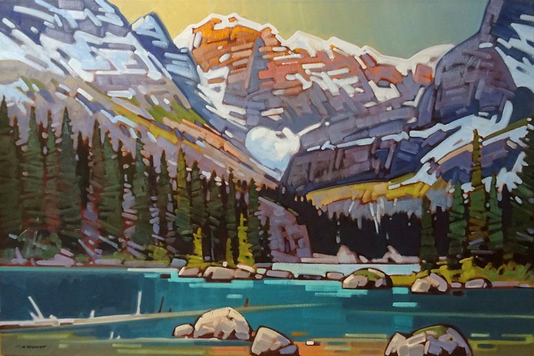 Image of art work “Sargents View Lake O