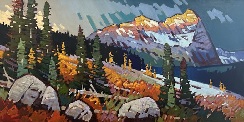 Image of art work &ldquo;Larch Country&rdquo;