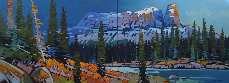 Image of art work &ldquo;Stormy Sky Over Castle&rdquo;