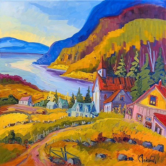 Image of art work “Les Eboulements en Automne”