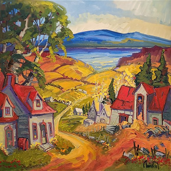 Image of art work “Une Ferme de Charlevoix”