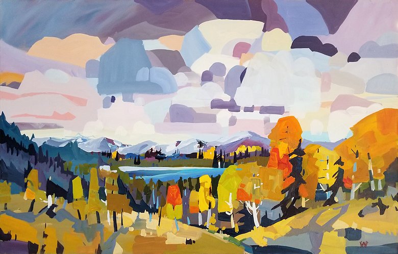 Image of art work “Foothills Autumn”