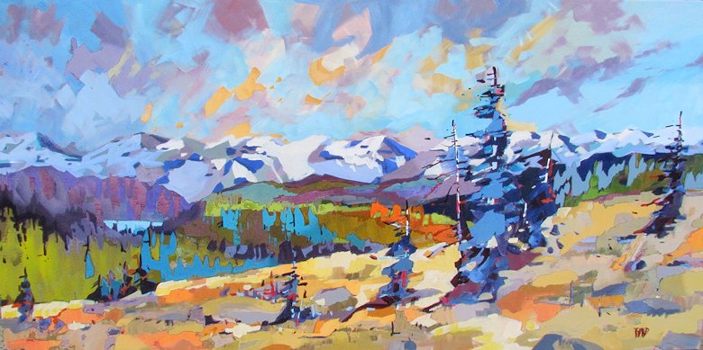 Image of art work “Foothills Tartan”