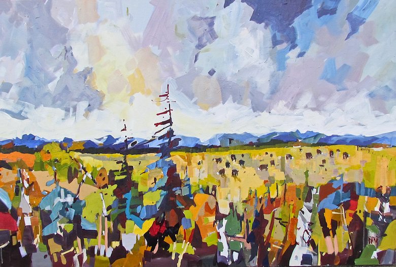 Image of art work “Grazing”