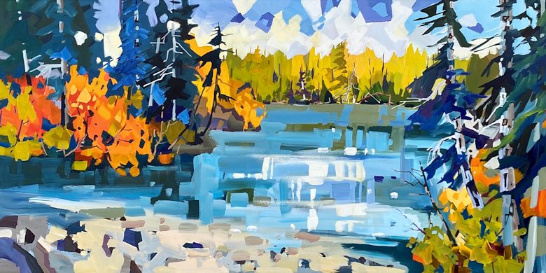 Image of art work “Lakeshore Whispers”