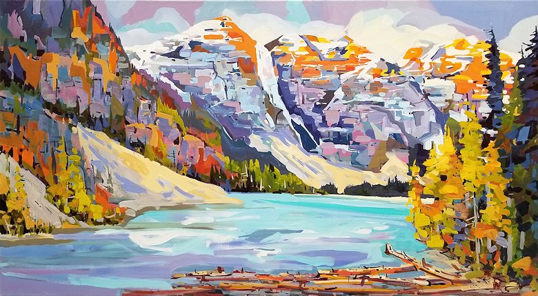 Image of art work “Moraine Morning”