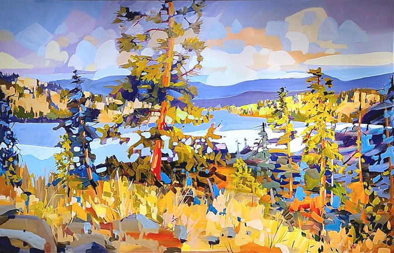 Image of art work “Ponderosa Sentinel, Okanagan”