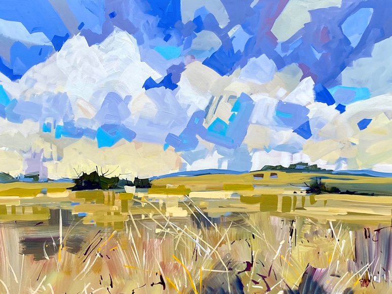 Image of art work “Prairie Sea Spring”