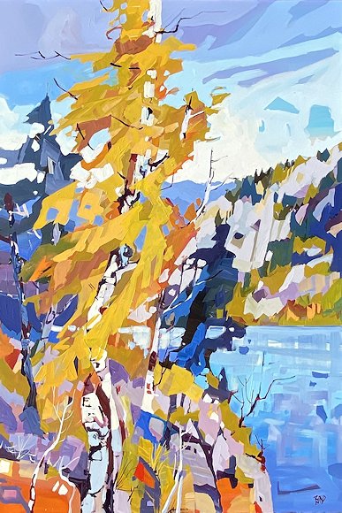 Image of art work &ldquo;Tamarack Tartan&rdquo;