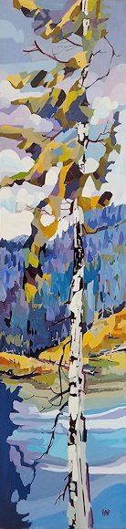 Image of art work “Weathered Aspen”