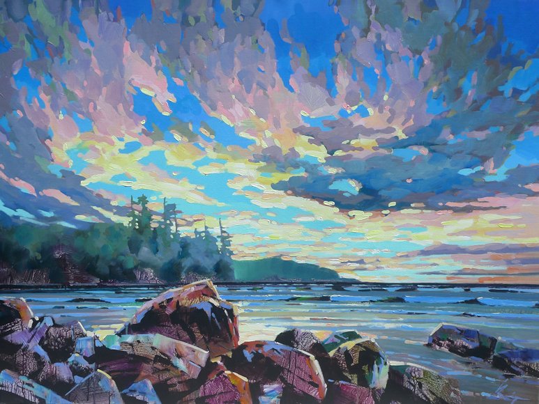 Image of art work “Sunset Coast”