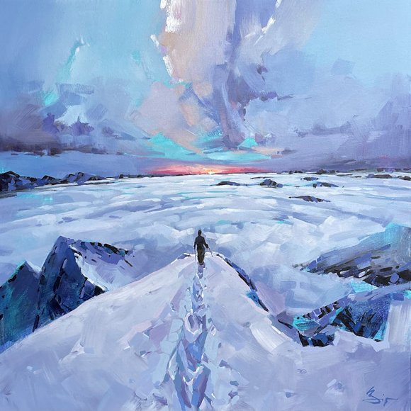 Image of art work “View of the Mountains (commissioned)”