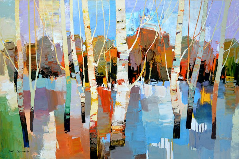 Image of art work “A Sneak Peak Behind The Aspens”