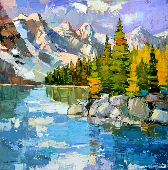 Image of art work “Moraine Lake”