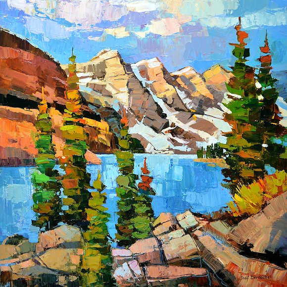 Image of art work &ldquo;Moraine Lake&rdquo;
