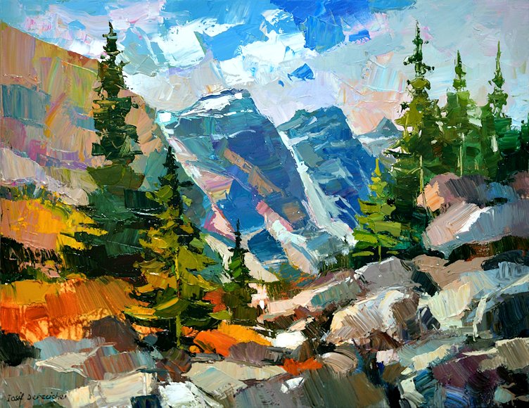 Image of art work “Near Moraine Lake”