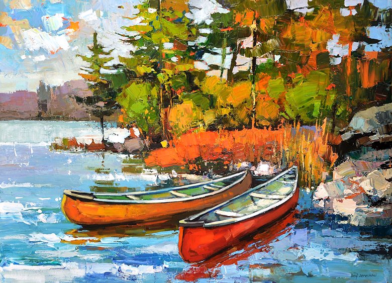 Image of art work “Somewhere in Algonquin”