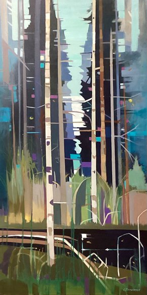 Image of art work &ldquo;Along the Creek&rdquo;