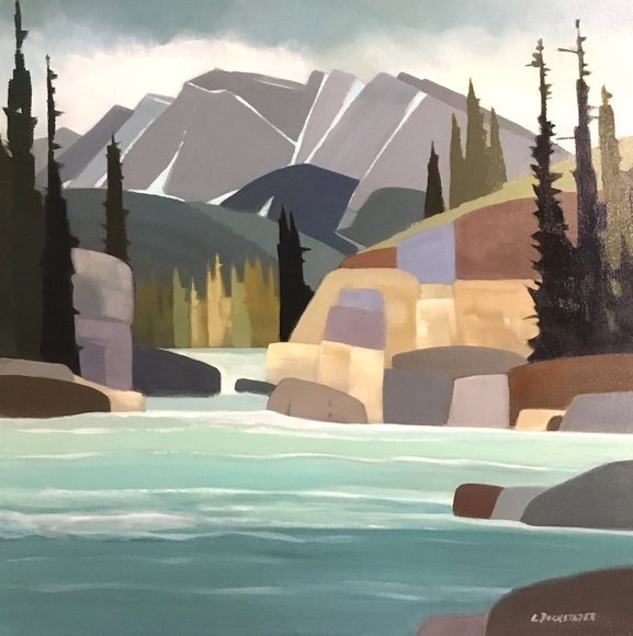 Image of art work “Along the Sheep River”