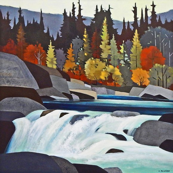 Image of art work “Back to the Falls”