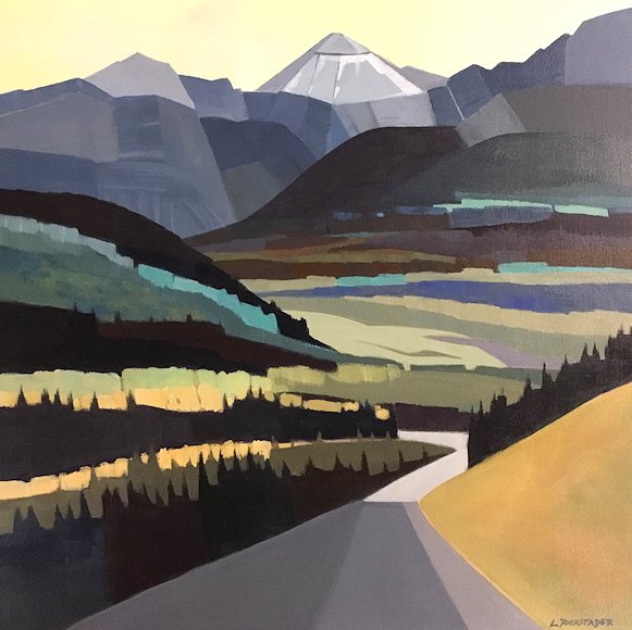 Image of art work “Banded Peak West Bragg Creek”