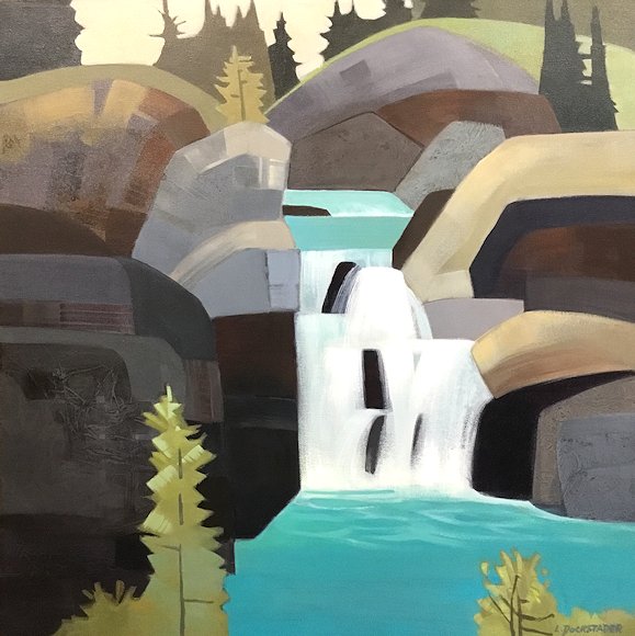 Image of art work “Edworthy Falls”