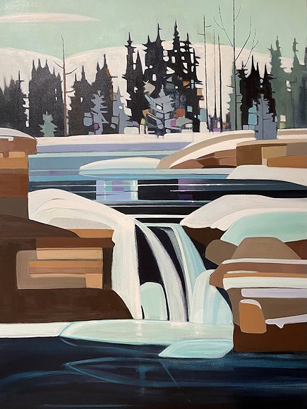 Image of art work “Elbow Falls”