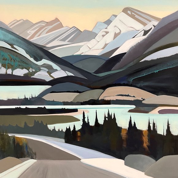 Image of art work “Kananaskis Morning”