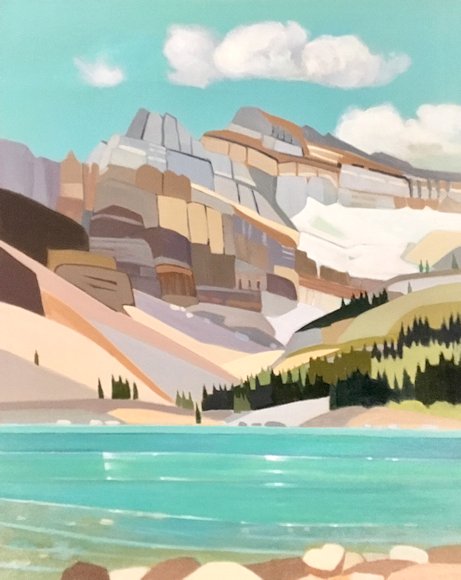 Image of art work “Lake Agnes”