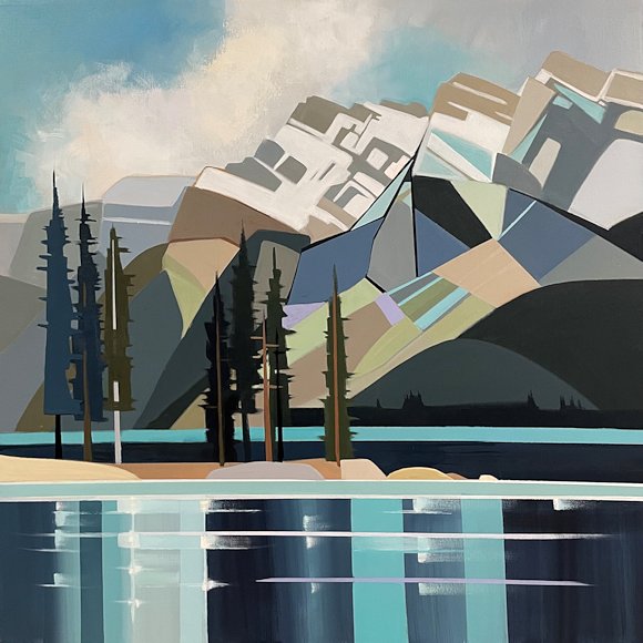 Image of art work “Magical Minnewanka”