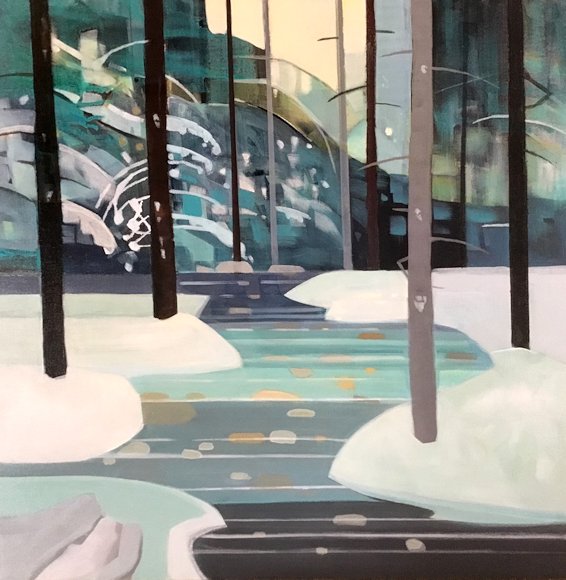 Image of art work “Ribbon Creek”