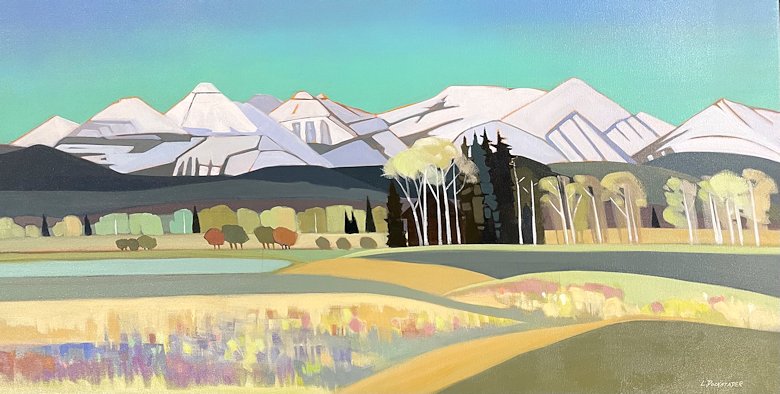 Image of art work “Spring in the Rockies”