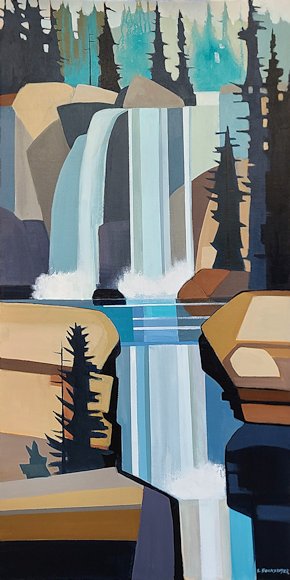 Image of art work “Tangle Creek Falls”