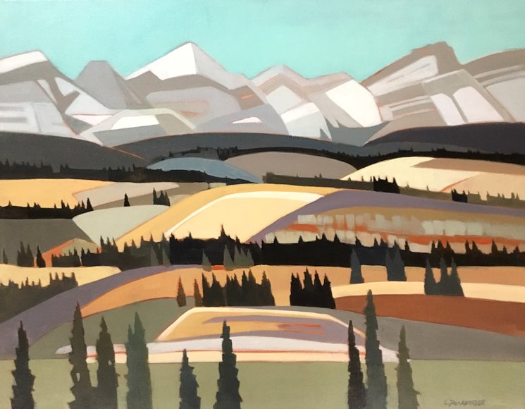 Image of art work “Travelling to Banff”