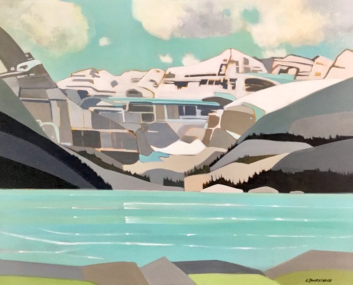 Image of art work “Victoria Glacier Lake Louise”