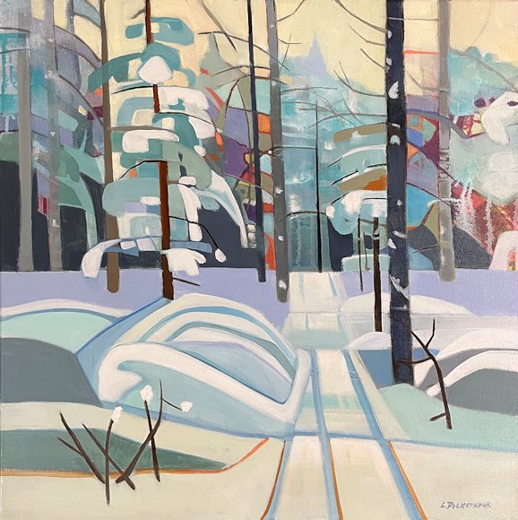 Image of art work “Winter West Bragg Creek”