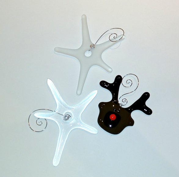 Image of art work “Star and Rudolph Ornament”