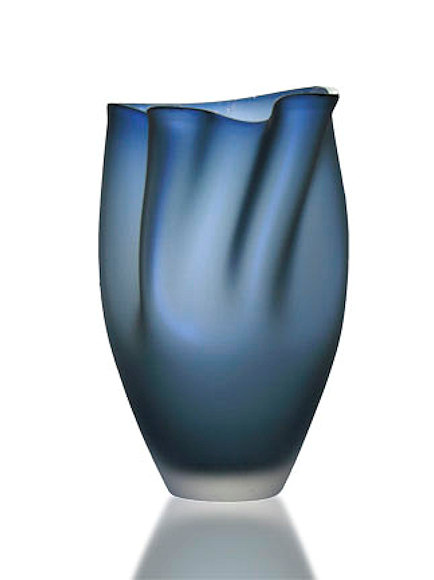 Image of art work &ldquo;Steel Blue Ovelle&rdquo;
