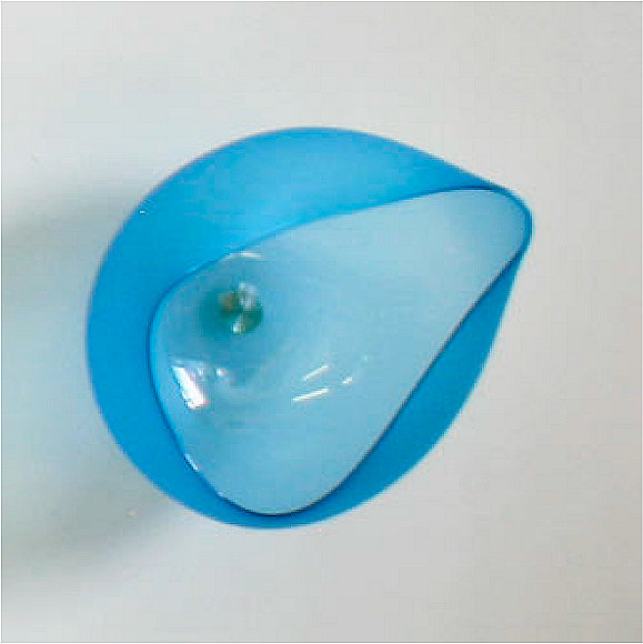 Image of art work “Copper Blue - Topography Bowl (JG1472-17)”