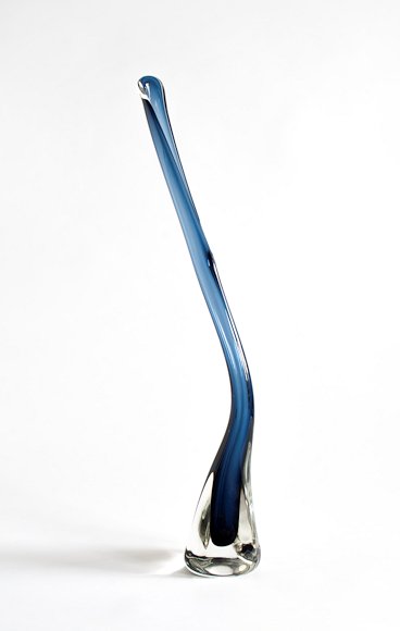 Image of art work &ldquo;Steel Blue Angle Veer (JG1891-20)&rdquo;