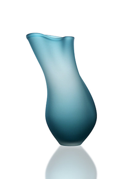 Image of art work &ldquo;Copper Blue Ovelle&rdquo;