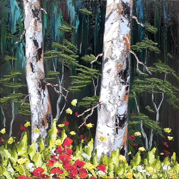 Image of art work “Deep in the Woods”