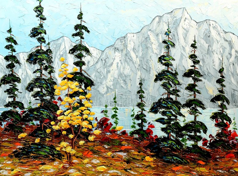 Image of art work “Icefields Parkway”