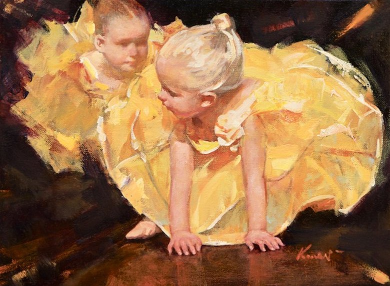 Image of art work “Baby Ballerinas”