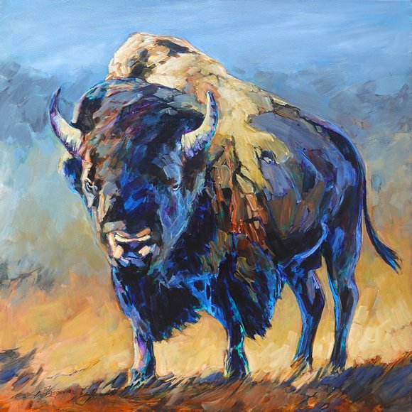 Image of art work “Bull Busting”