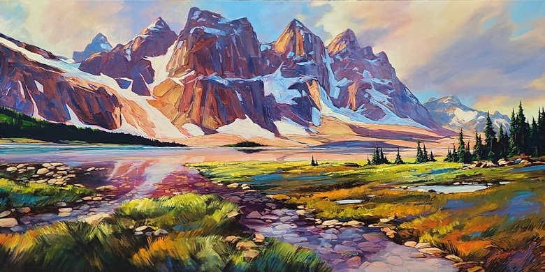Image of art work “The Waters of the Ramparts”