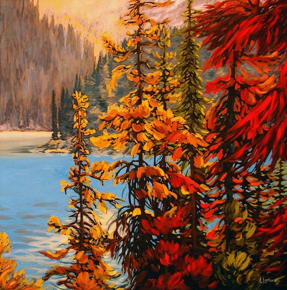 Image of art work &ldquo;Magic Scene (Lake Maligne)&rdquo;