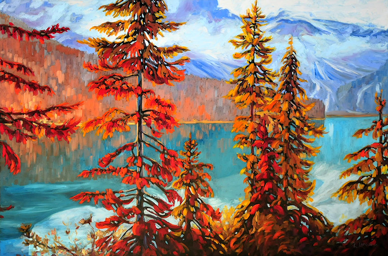Image of art work “August Moment (Emerald Lake)”
