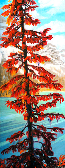 Image of art work “Afternoon Shadow (Emerald Lake)”